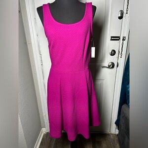 Old Navy Pink Sleeveless Fit and Flare Mini Dress